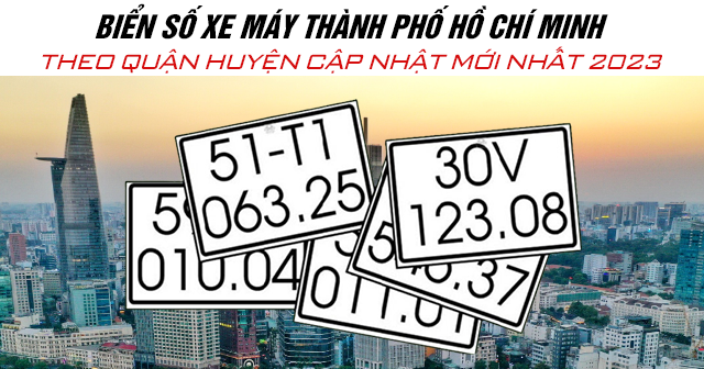 Giải thích ý nghĩa các màu sắc khác nhau của biển số xe 51 tại TP.HCM